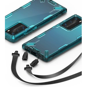 Wholesale Ringke Fusion-X Huawei P40 Pro Turquoise Green - RGK1146GRN - {ean13} - Hurt