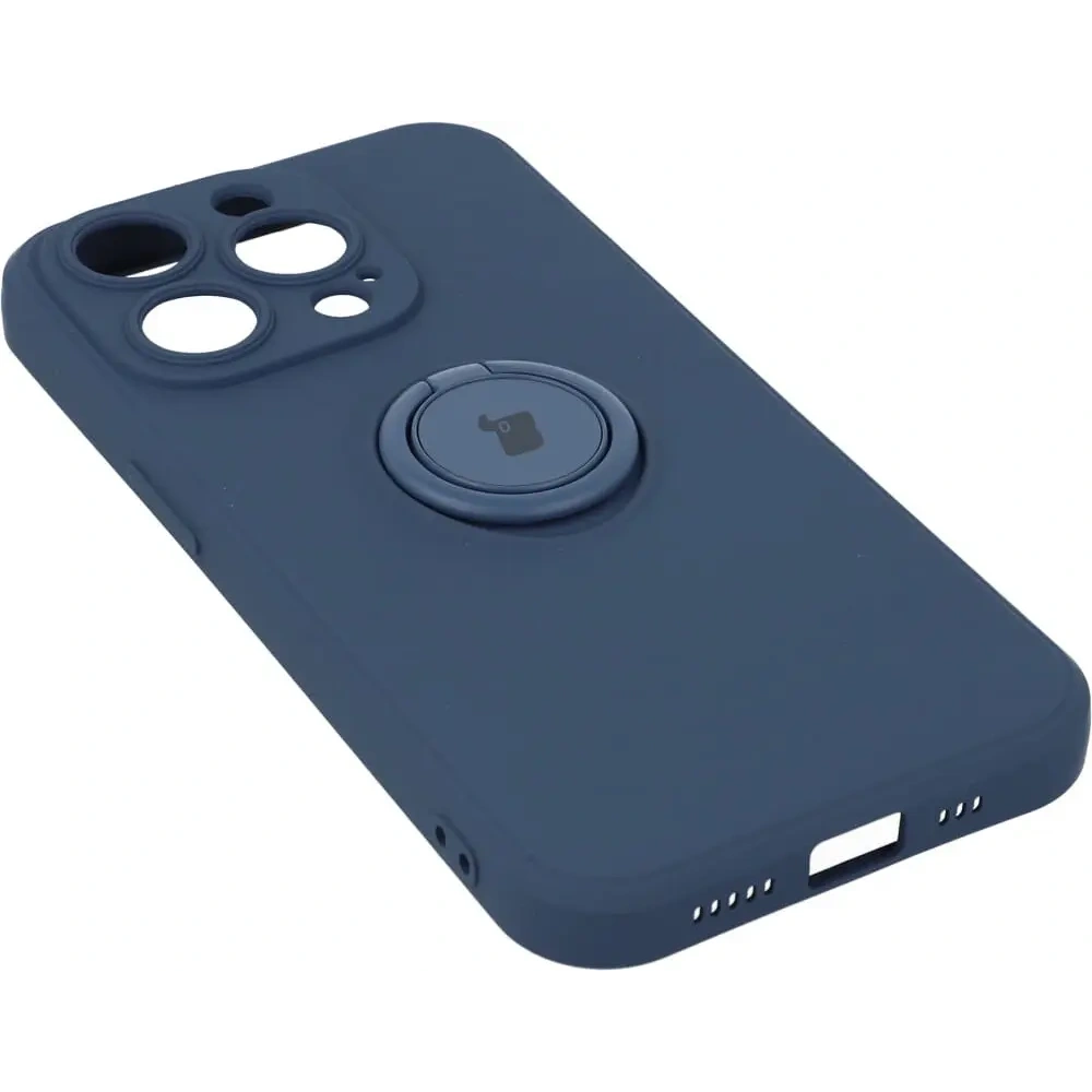 Hurtownia GSM - Bizon Case Inel din Silicon Sq Apple iPhone 14 Pro albastru marin - BIZ236 - {ean13} - Hurt