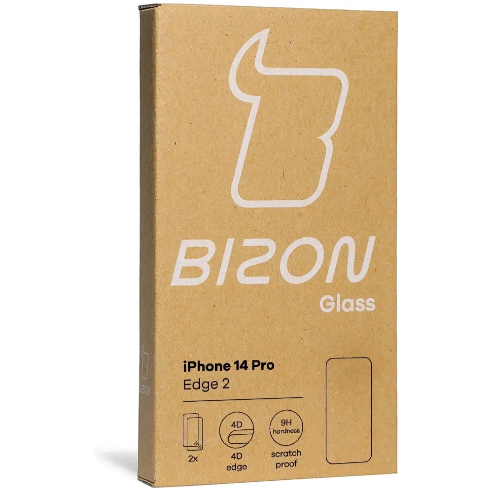 Wholesale BIZON 2x screen glass + camera glass Apple iPhone 14 Pro - BIZ237 - {ean13} - Hurt