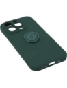 Wholesale Bizon Case Silicone Ring Sq Apple iPhone 14 Pro dark green - BIZ239 - {ean13} - Hurt
