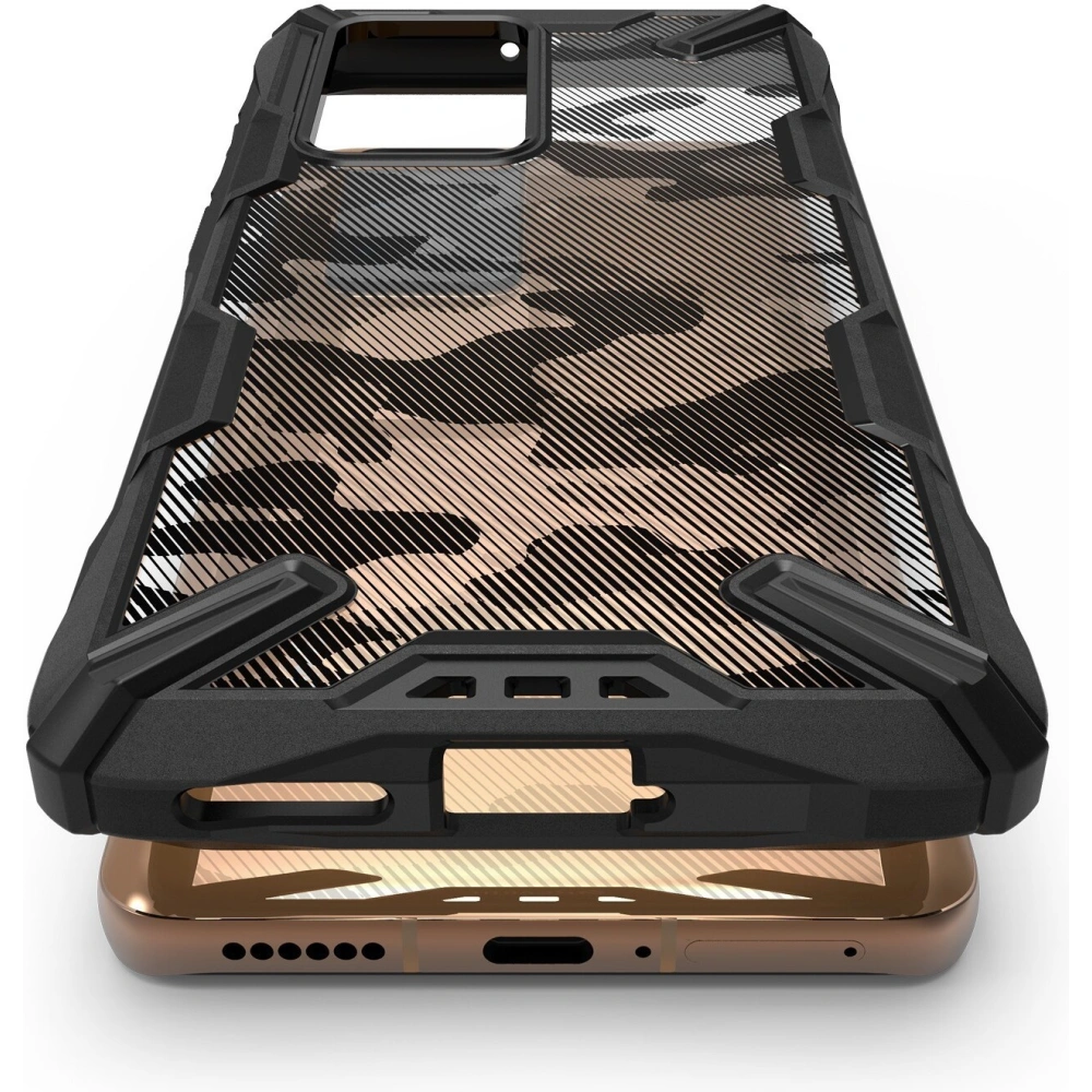 Hurtownia GSM - Etui Ringke Fusion-X Huawei P40 Pro Camo (Moro) Black - RGK1147MOB - {ean13} - Hurt