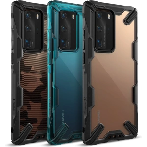 Wholesale Ringke Fusion-X Huawei P40 Pro Camo (Moro) Black - RGK1147MOB - {ean13} - Hurt