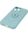 Wholesale Bizon Case Silicone Ring Sq Apple iPhone 14 Pro turquoise - BIZ242 - {ean13} - Hurt