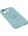 Wholesale Bizon Case Silicone Ring Sq Apple iPhone 14 Pro turquoise - BIZ242 - {ean13} - Hurt