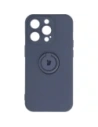 Hurtownia GSM - Etui Bizon Case Silicone Ring Sq do Apple iPhone 14 Pro šedé - BIZ243 - {ean13} - Hurt