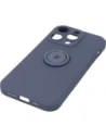 Hurtownia GSM - Etui Bizon Case Silicone Ring Sq do Apple iPhone 14 Pro šedé - BIZ243 - {ean13} - Hurt