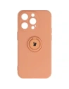 Bizon Case Silicone Ring Sq Apple iPhone 14 Pro orange