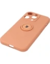 Wholesale Bizon Case Silicone Ring Sq Apple iPhone 14 Pro orange - BIZ245 - {ean13} - Hurt