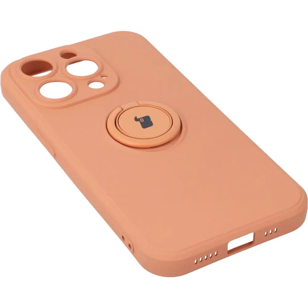 Wholesale Bizon Case Silicone Ring Sq Apple iPhone 14 Pro orange - BIZ245 - {ean13} - Hurt