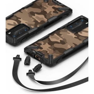 Wholesale Ringke Fusion-X Huawei P40 Pro Camo (Moro) Black - RGK1147MOB - {ean13} - Hurt