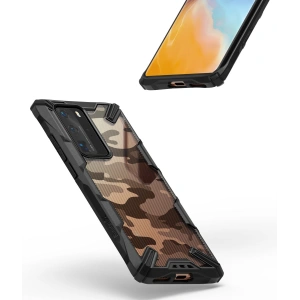 Hurtownia GSM - Etui Ringke Fusion-X Huawei P40 Pro Camo (Moro) Black - RGK1147MOB - {ean13} - Hurt