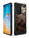 Etui Ringke Fusion-X Huawei P40 Pro Camo (Moro) Black