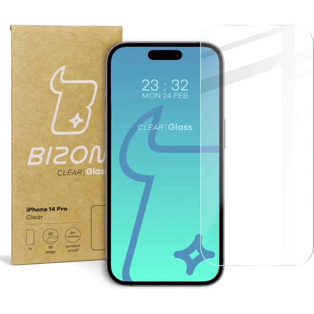 Wholesale Bizon Glass Clear Apple iPhone 14 Pro - BIZ247 - {ean13} - Hurt