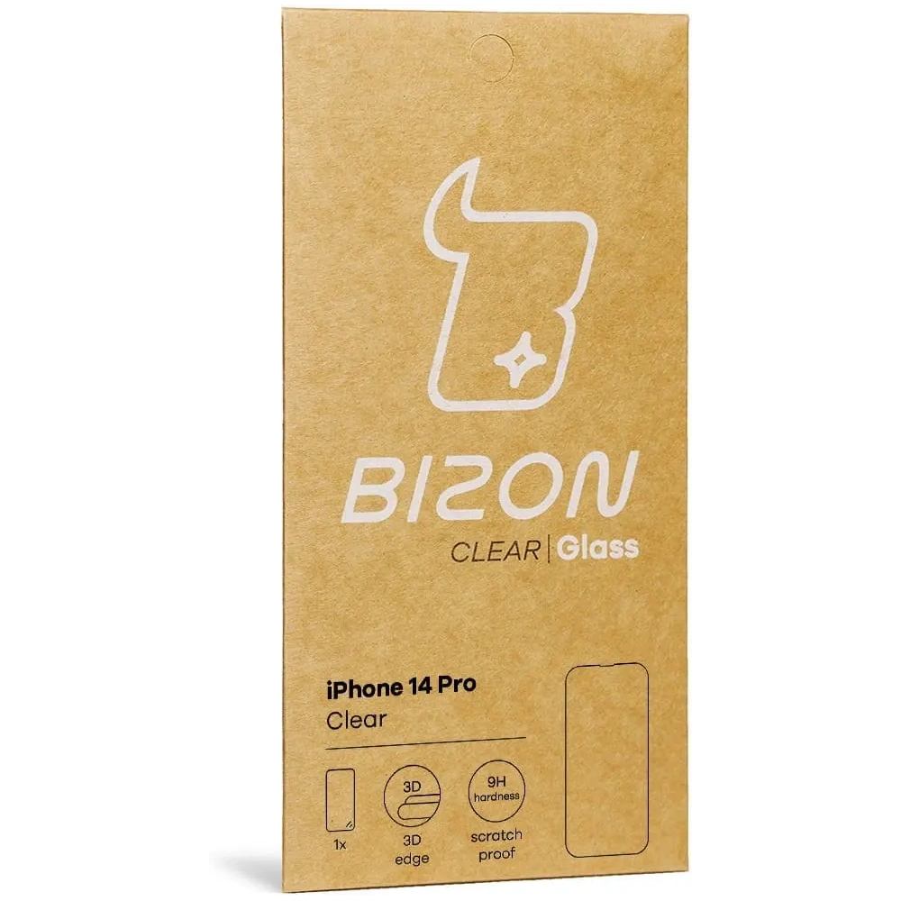Wholesale Bizon Glass Clear Apple iPhone 14 Pro - BIZ247 - {ean13} - Hurt