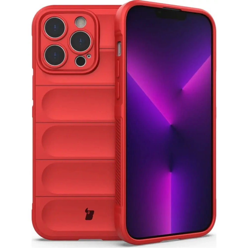 Hurtownia GSM - Pancerne etui Bizon Case Tur do Apple iPhone 14 Pro Max červené - BIZ248 - {ean13} - Hurt