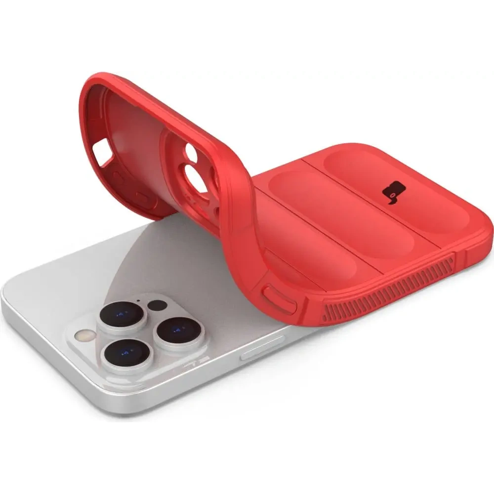Hurtownia GSM - Pancerne etui Bizon Case Tur do Apple iPhone 14 Pro Max červené - BIZ248 - {ean13} - Hurt