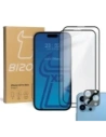 BIZON 2x képernyő üveg + kamera üveg Apple iPhone 14 Pro Max