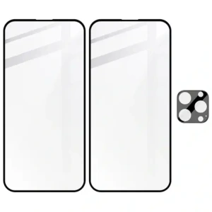 Hurtownia GSM - BIZON 2x képernyő üveg + kamera üveg Apple iPhone 14 Pro Max - BIZ250 - {ean13} - Hurt