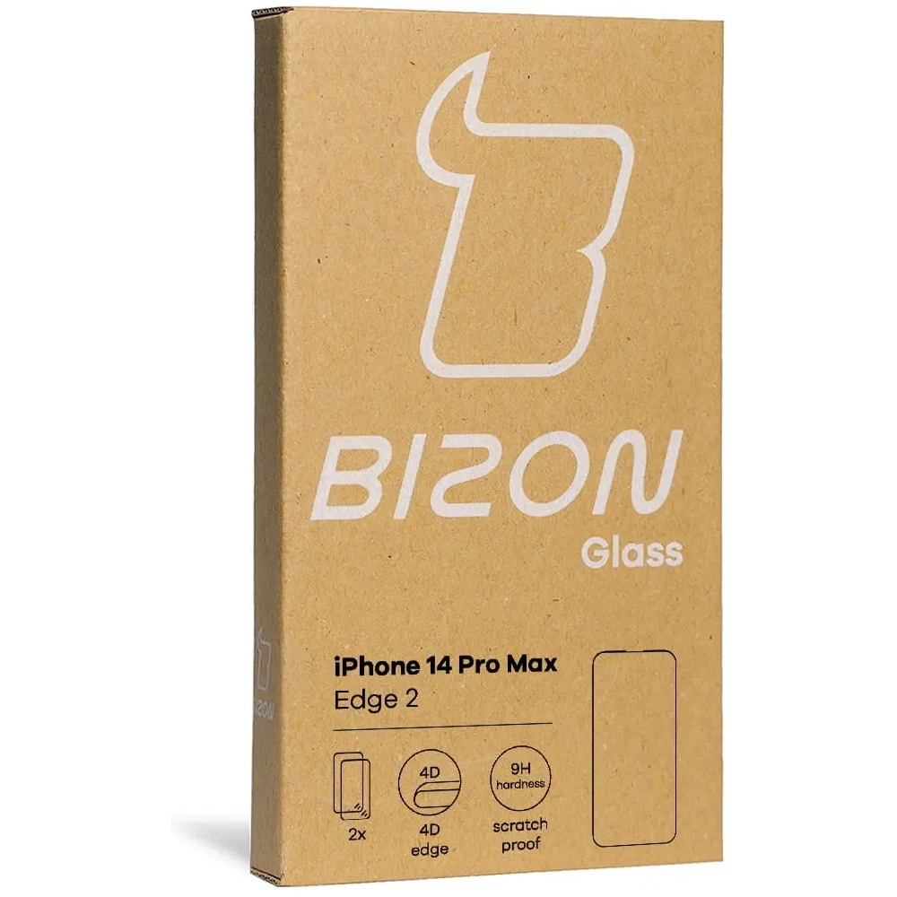 Wholesale BIZON 2x screen glass + camera glass Apple iPhone 14 Pro Max - BIZ250 - {ean13} - Hurt