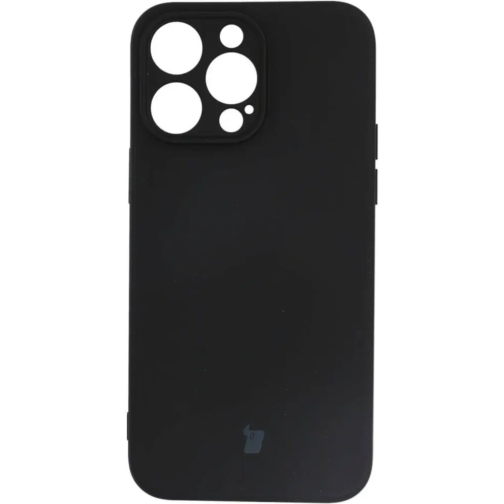 Hurtownia GSM - Etui Bizon Case Silicone do Apple iPhone 14 Pro Max czarne - BIZ251 - {ean13} - Hurt