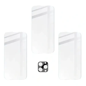 Hurtownia GSM - BIZON 3x képernyő üveg + kamera üveg Apple iPhone 14 Pro Max - BIZ253 - {ean13} - Hurt