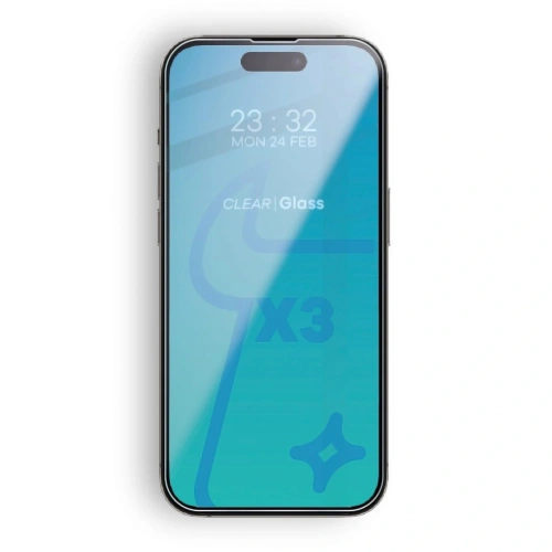 3x Szkło na ekran + szkło na aparat BIZON do Apple iPhone 14 Pro Max