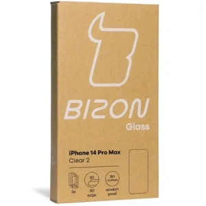 Hurtownia GSM - BIZON 3x képernyő üveg + kamera üveg Apple iPhone 14 Pro Max - BIZ253 - {ean13} - Hurt
