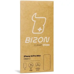 Wholesale Bizon Glass Clear 2 Apple iPhone 14 Pro Max - BIZ254 - {ean13} - Hurt