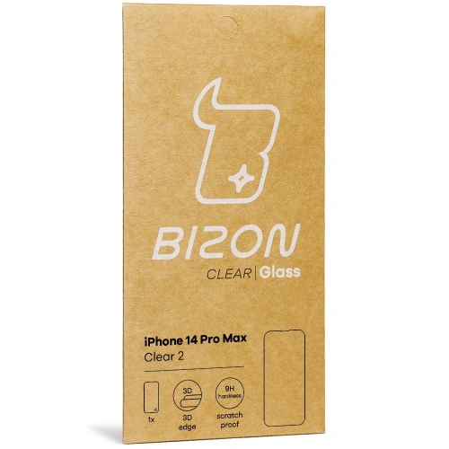 Szkło hartowane Bizon Glass Clear 2 do Apple iPhone 14 Pro Max