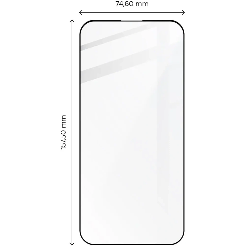 Wholesale Bizon Glass Edge 2 Apple iPhone 14 Pro Max black - BIZ255 - {ean13} - Hurt