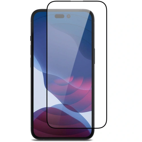 Szkło hartowane Bizon Glass Edge 2 do Apple iPhone 14 Pro Max czarne