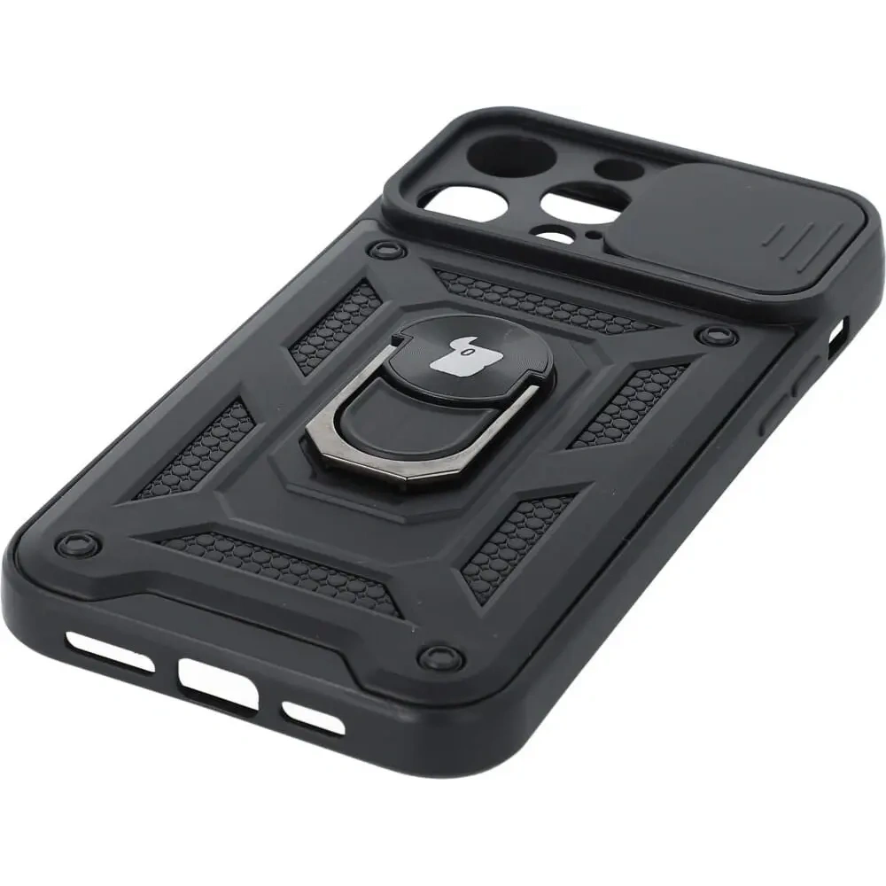 Hurtownia GSM - Bizon Case CamShield Ring Apple iPhone 14 Pro Max schwarz - BIZ258 - {ean13} - Hurt