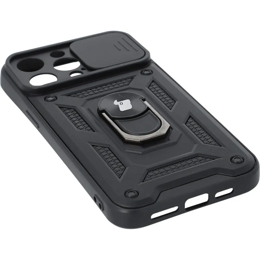 Hurtownia GSM - Bizon Case CamShield Ring Apple iPhone 14 Pro Max schwarz - BIZ258 - {ean13} - Hurt