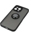Hurtownia GSM - Etui z uchwytem na palec Bizon Case Hybrid Ring do Apple iPhone 14 Pro Max kouřové s černým rámečkem - BIZ259 - {ean13} - Hurt