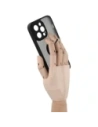 Hurtownia GSM - Etui z uchwytem na palec Bizon Case Hybrid Ring do Apple iPhone 14 Pro Max kouřové s černým rámečkem - BIZ259 - {ean13} - Hurt