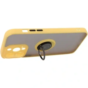Hurtownia GSM - Bizon Case Hybrid Ring Apple iPhone 14 Pro Max füstös sárga kerettel - BIZ260 - {ean13} - Hurt