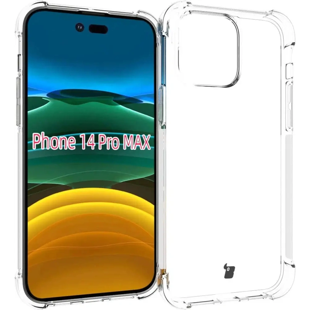 Hurtownia GSM - Bizon Case Clear Pack carcasă + 2x sticlă pentru ecran + sticlă pentru obiectiv Apple iPhone 14 Pro Max transparentă - BIZ266 - {ean13} - Hurt