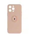 Hurtownia GSM - Etui Bizon Case Silicone Ring Sq do Apple iPhone 14 Pro Max jasnorůžové - BIZ267 - {ean13} - Hurt