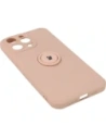 Hurtownia GSM - Etui Bizon Case Silicone Ring Sq do Apple iPhone 14 Pro Max jasnorůžové - BIZ267 - {ean13} - Hurt