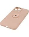 Hurtownia GSM - Etui Bizon Case Silicone Ring Sq do Apple iPhone 14 Pro Max jasnorůžové - BIZ267 - {ean13} - Hurt