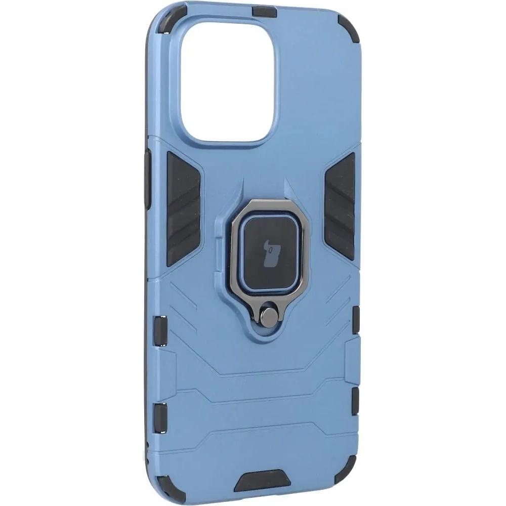 Hurtownia GSM - Bizon Case Armor Ring Apple iPhone 14 Pro Max kék - BIZ268 - {ean13} - Hurt