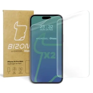 Hurtownia GSM - Bizon Glass Hydrogel Apple iPhone 14 Pro Max [2 PACK] - BIZ270 - {ean13} - Hurt