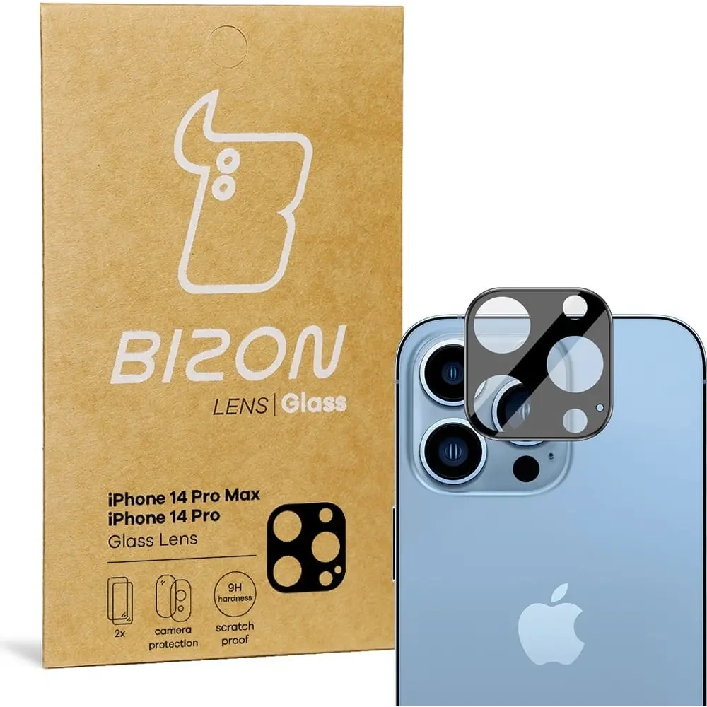 Hurtownia GSM - Bizon Lentilă de Sticlă Apple iPhone 14 Pro / 14 Pro Max [2 PACHET] - BIZ273 - {ean13} - Hurt