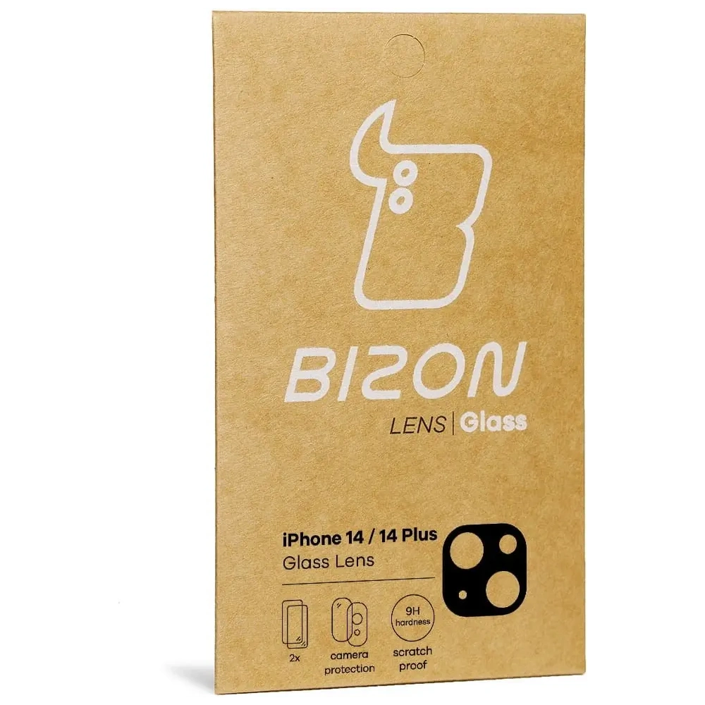 Hurtownia GSM - Bizon Glaslinse Apple iPhone 14 / 14 Plus [2 PACK] - BIZ274 - {ean13} - Hurt