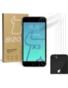 Hurtownia GSM - Bizon üveg Átlátszó edzett üveg - 3 db. + lencse üveg Apple iPhone SE 2022/2020 8/7 - BIZ275 - {ean13} - Hurt