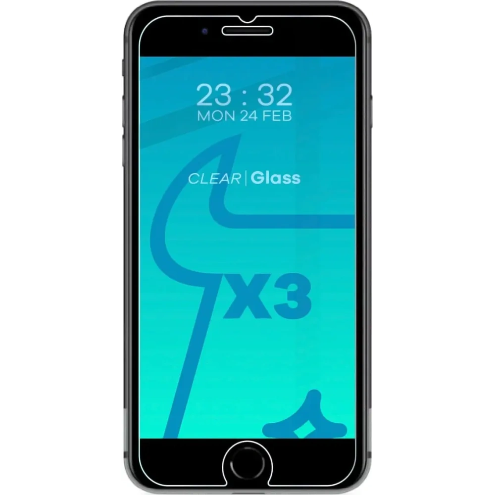 Hurtownia GSM - Sklo tvrzené Bizon Glass Clear - 3 ks + objektiv Apple iPhone SE 2022/2020 8/7 - BIZ275 - {ean13} - Hurt