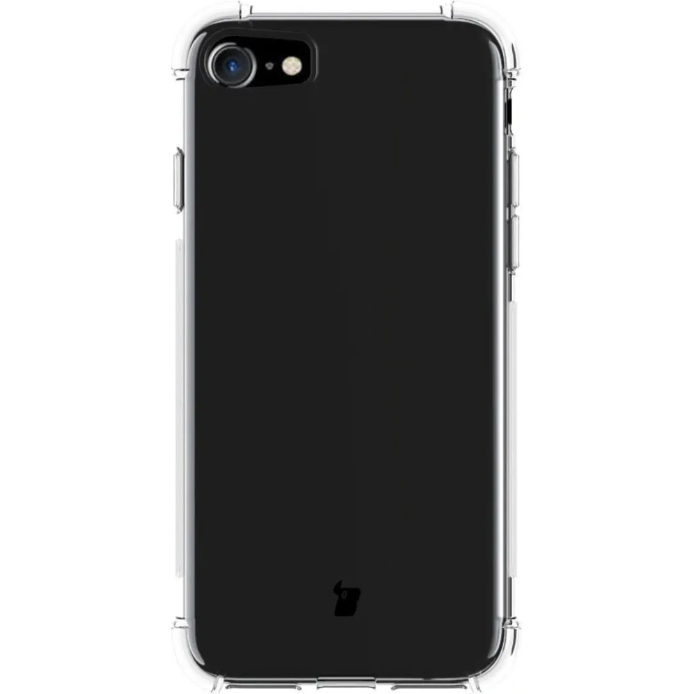 Hurtownia GSM - Bizon Case Clear Pack Hülle + 2x Schutzglas + Linsenglas Apple iPhone SE 2022/2020 8/7 klar - BIZ276 - {ean13} - Hurt