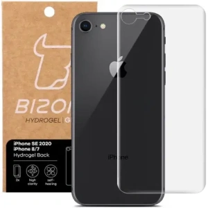Hurtownia GSM - Fólie hydrogelová na zadní stranu Bizon Glass Hydrogel Apple iPhone SE 2022/2020/ 8/ 7 [2 PACK] - BIZ277 - {ean13} - Hurt