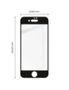 Hurtownia GSM - Bizon Glass Edge Apple iPhone SE 2022/2020/ 8/ 7 schwarz - BIZ280 - {ean13} - Hurt