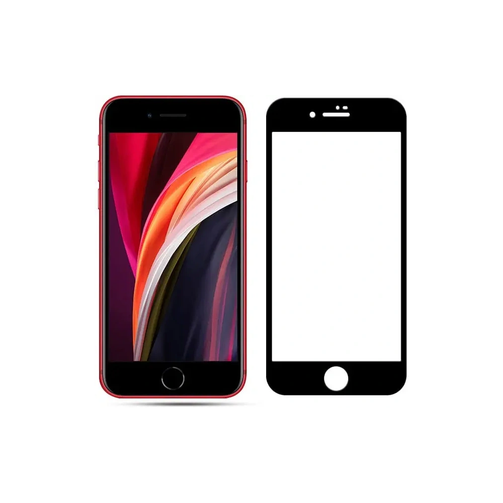 Hurtownia GSM - Bizon Glass Edge Apple iPhone SE 2022/2020/ 8/ 7 schwarz - BIZ280 - {ean13} - Hurt